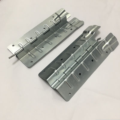 कस्टम 170-400mm 220 X 80 X 1.2mm ऊंचाई धातु मुद्रांकन जस्ती शीट कार्बन स्टील कॉलर कांटे के साथ हिंग्स