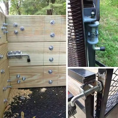 गर्म बिक्री जस्ती वसंत लोड लॉक पिन बैरल बोल्ट ब्रश समाप्त दरवाजा ताला निः शुल्क नमूना